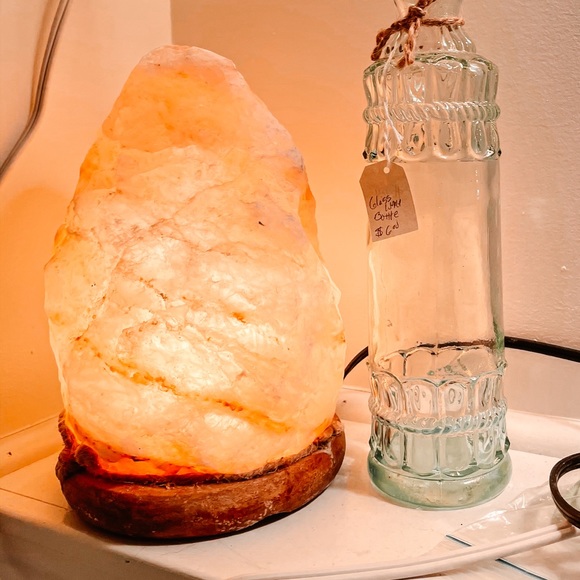 Urban Outfitters Other - • salt rock lamp •